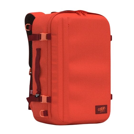 CabinZero Classic Plus Backpack 42L, Padded Carry On with Chest Strap for Week-Long Trips