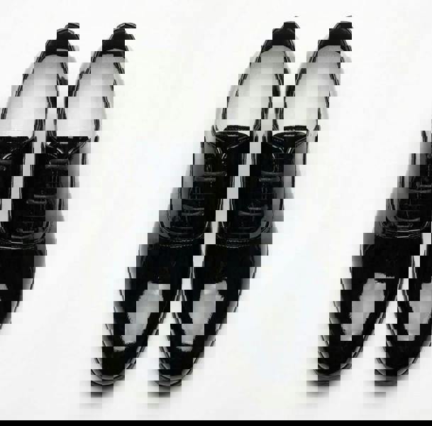 Dolcetto Men’s Formal Patent PU Leather Oxford Shoes