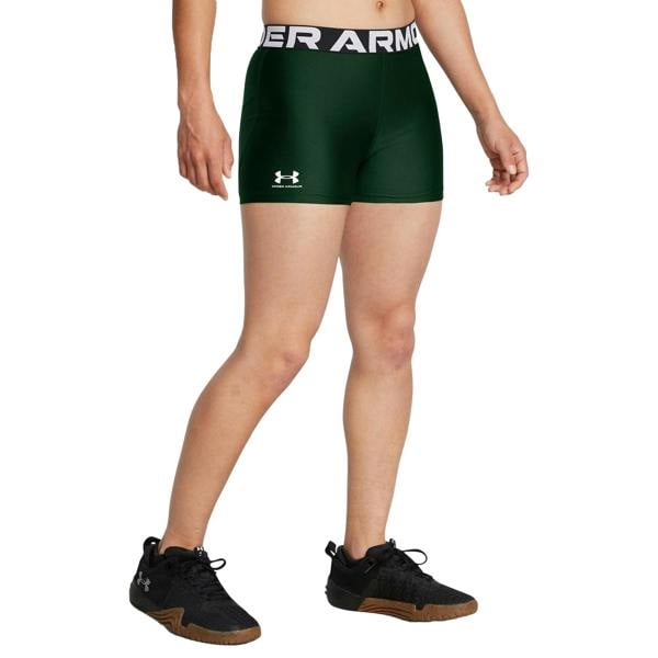 Under Armour Womens/Ladies HeatGear Compression Shorts - Forest Green - 