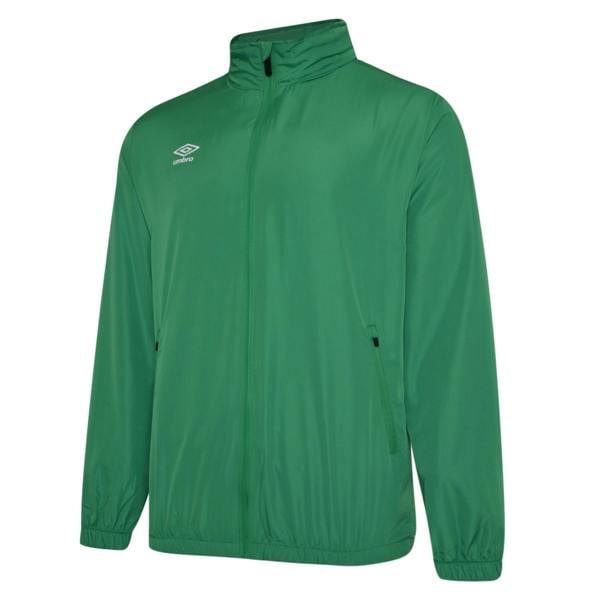 Umbro Childrens/Kids Club Essential Light Waterproof Jacket - Emerald