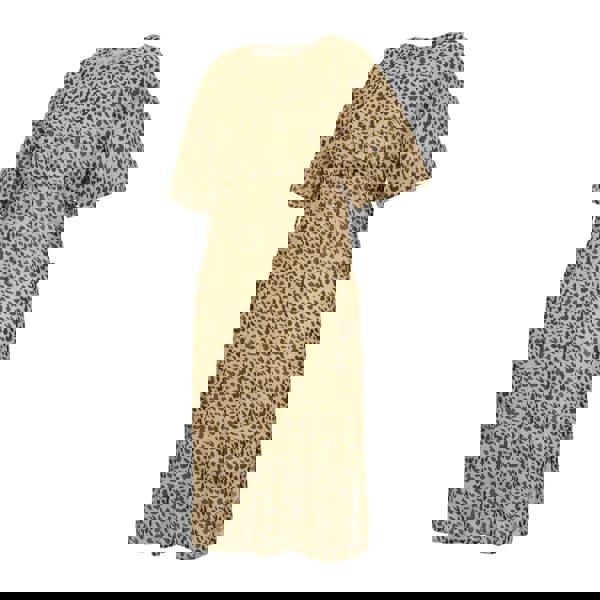 Regatta Womens/Ladies Avorno Abstract Leopard Print Kaftan - Yellow/Brown - 