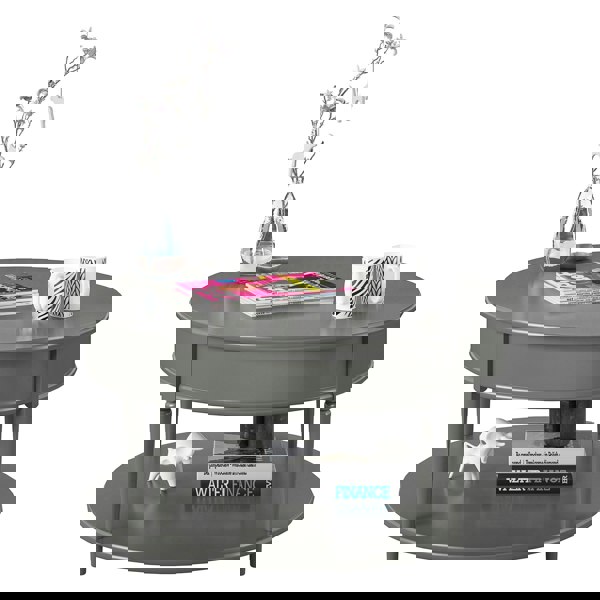 Dorel Home - Aurora Coffee Table in Grey