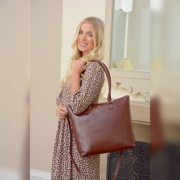 Ashwood Vegetable Tanned Large Leather Bag