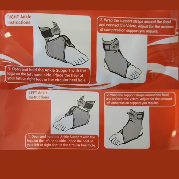 How to Wear the York Barbell Adjustable Ankle Support
