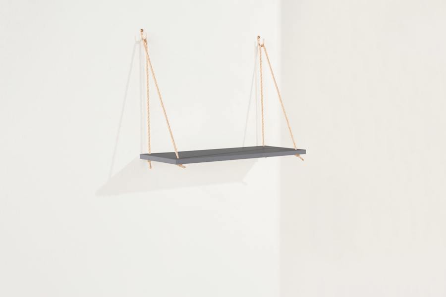 Core Products Thames Grey Narrow Rope Shelf