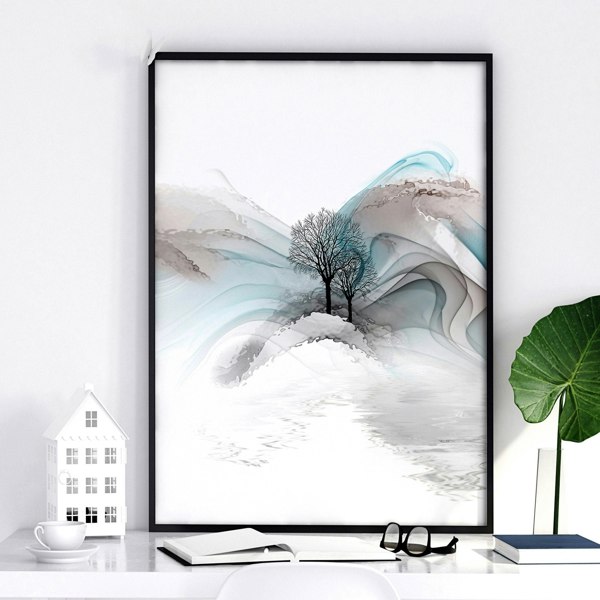 Zen wall art | set of 3 Japanese wall art