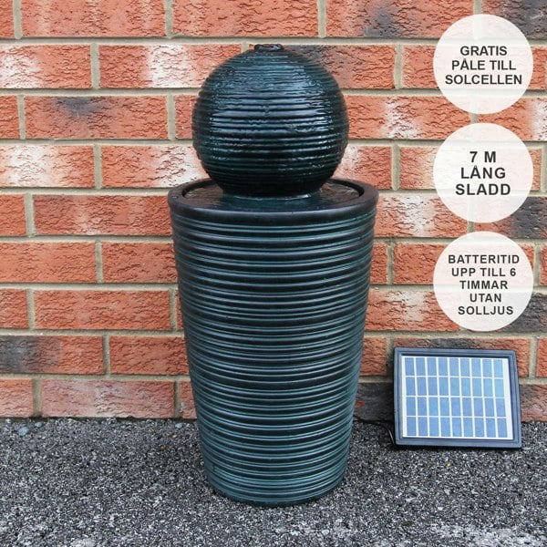 Monstershop Round Ball Solar Water Feature