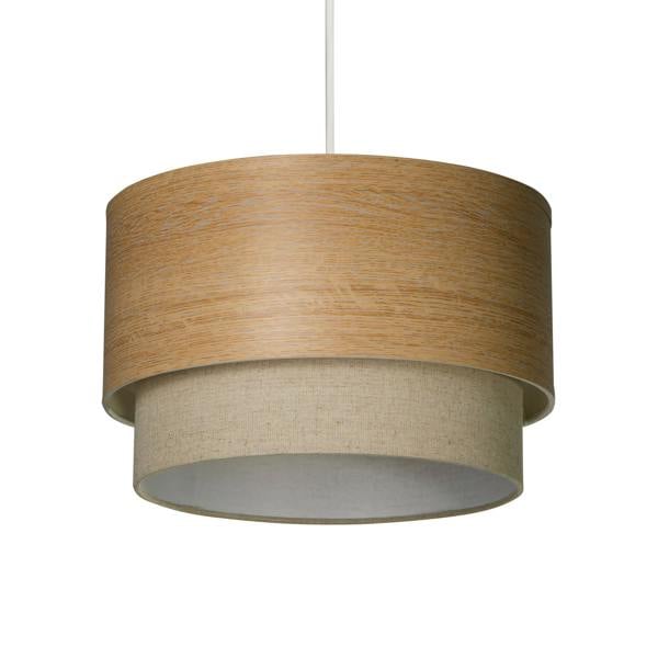 Lighting Collection Carter Two Tier Easy Fit Shade