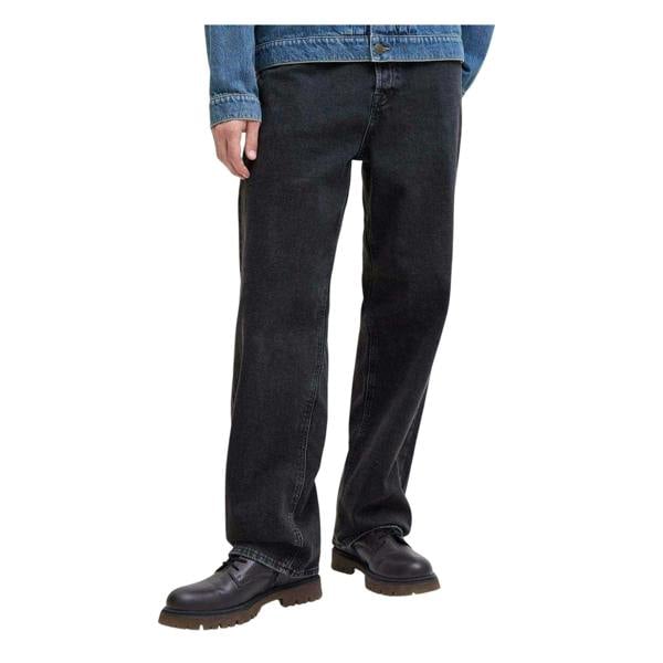 Levis Mens Alex Denim Wide Leg Jeans - Black Denim - 