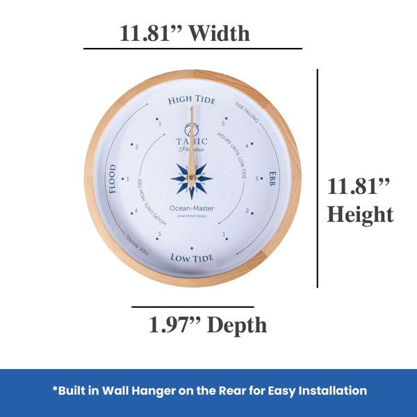 Tabic Tide clock - Planeteco Ocean Master, for ocean, sea and coastal activities