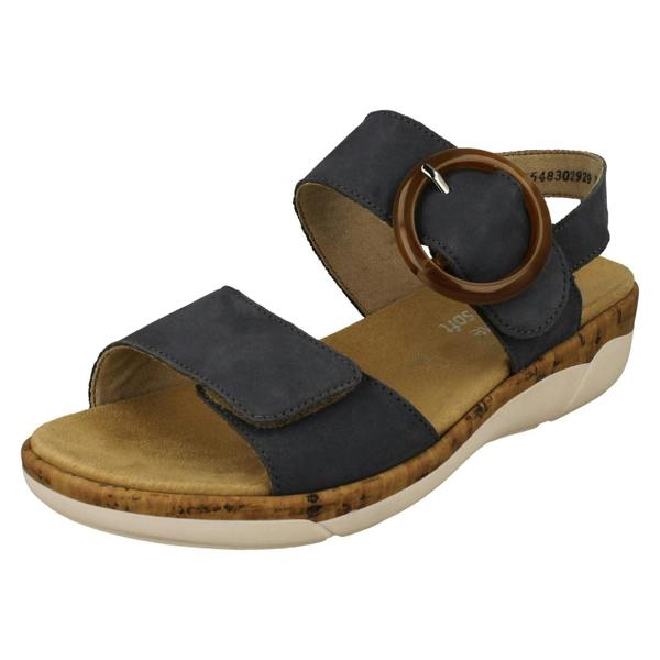 Remonte Ladies Remonte Buckle Detailed Sandals R6853