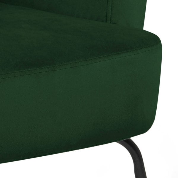 Furniture To Go Melissa Lounge Chair in Forest Green