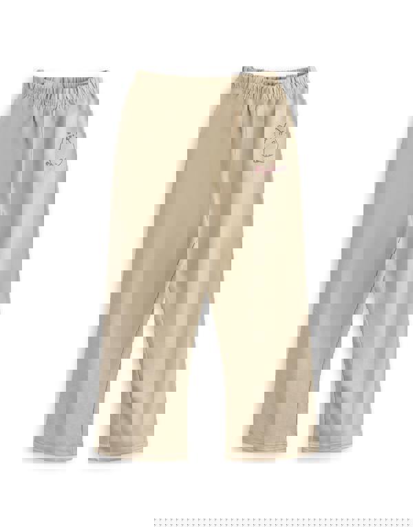 Pusheen Girls Beige Big Face Sweatshirt and Joggers Set