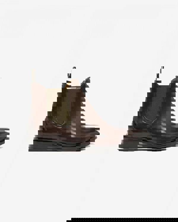 Oliver Sweeney Andante Leather Mens Chelsea Boots - Brown - CHO - Designer Mens Boots