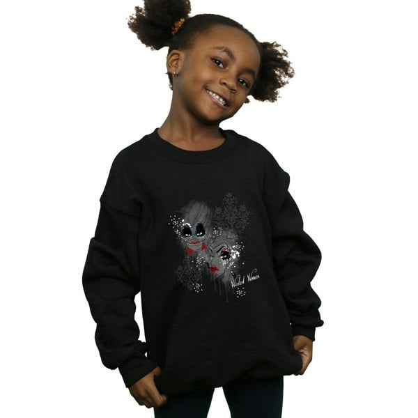 Disney Girls Villains Wicked Women Sweatshirt - Black