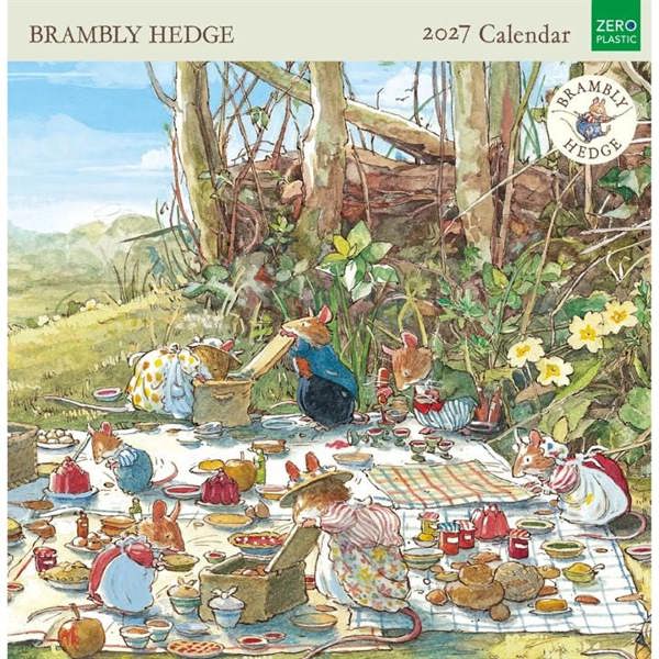 Brambly Hedge Calendar 2027, Wall Calendars, Month To View, History & Literature, Gift