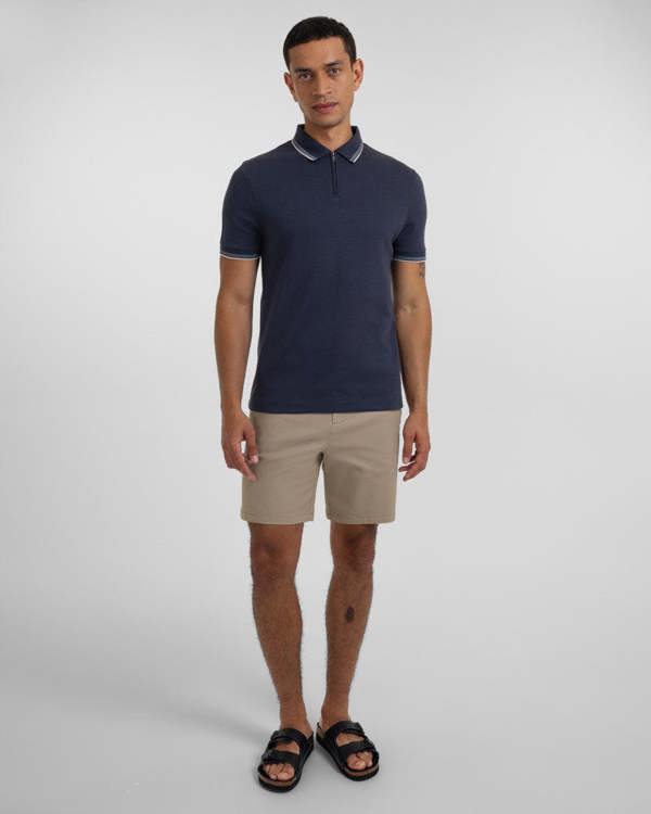 Steel & Jelly Slim Fit Cotton Stretch Chino Shorts