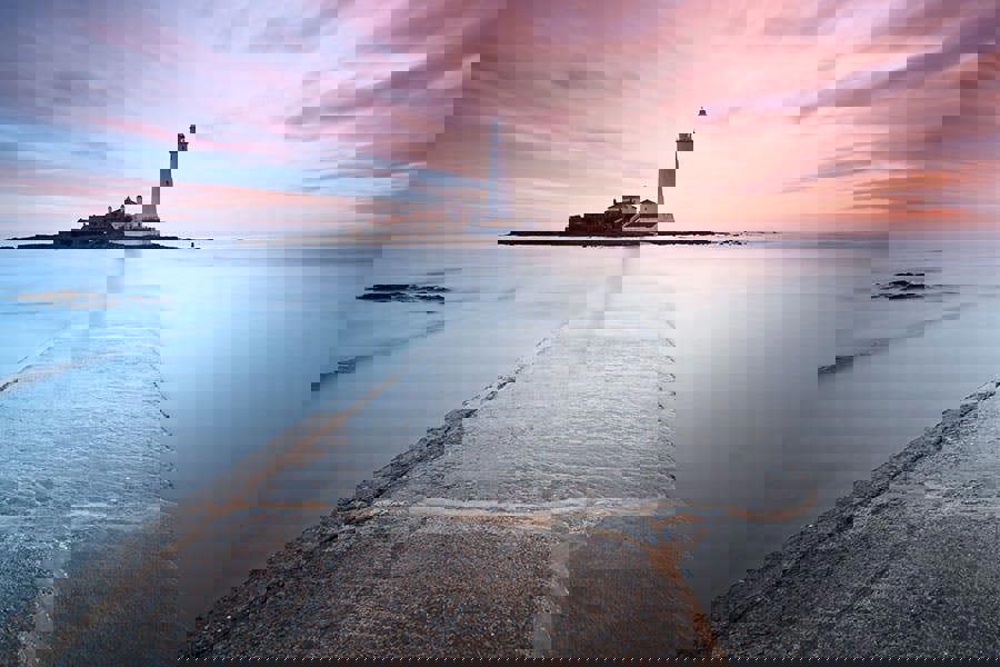 St Marys lighthouse photograph