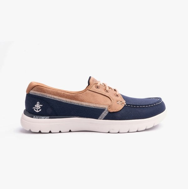 Skechers 136451/NVY ON-THE-GO FLEX - EMBARK Womens Shoes Navy