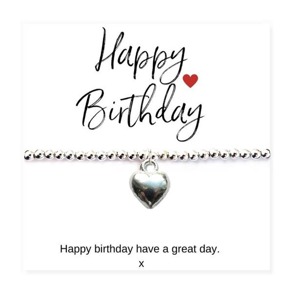 Aye Do Gifts Happy Birthday Bracelet and Gift Card