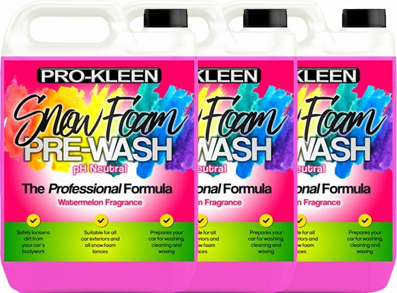 ProKleen Pro-Kleen pH Neutral Snow Foam Pre-Wash 15L (Watermelon)