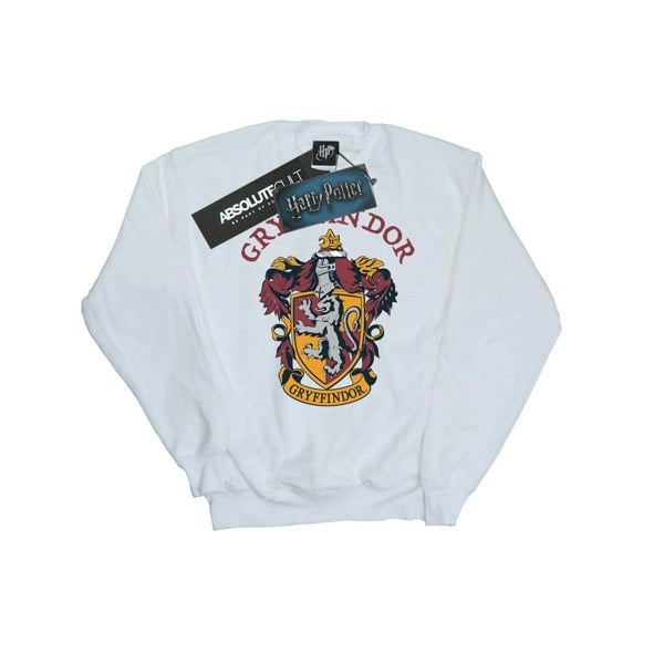 Harry Potter Girls Gryffindor Cotton Sweatshirt - White