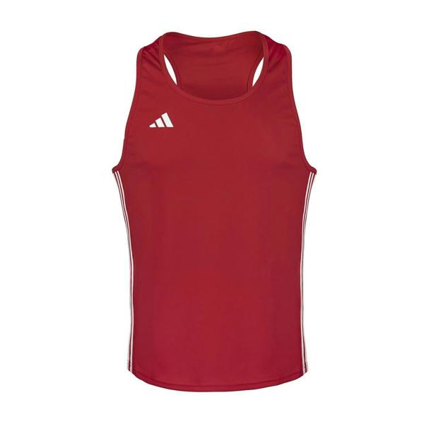 Adidas Unisex Adult 3 Stripes Lightweight Boxing Vest - Red - 