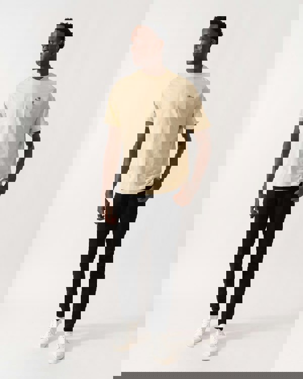 Aquascutum Mens Small Logo T-Shirt - Beige 03