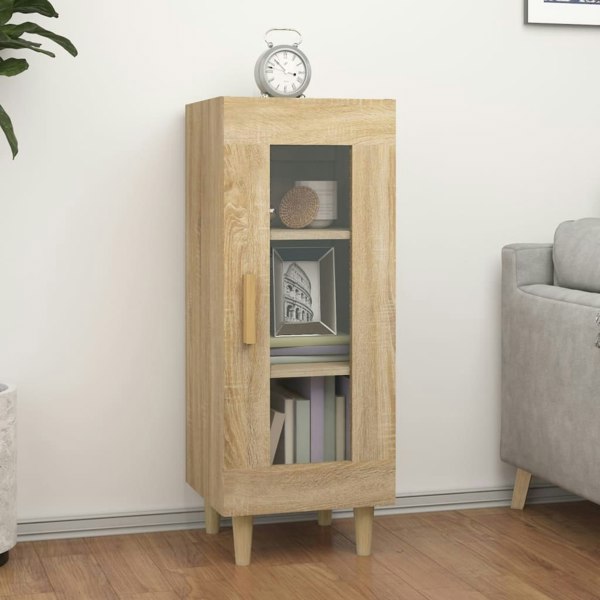 Berkfield Sideboard Sonoma Oak 34.5x34x90 cm Engineered Wood