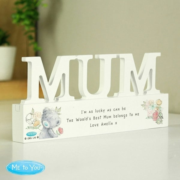 Personalised Memento Company Personalised Me To You Wooden Mum Ornament