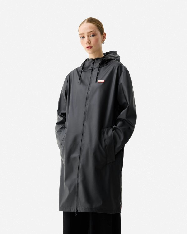 Hunter Andrea Unisex Rain Coat - Black