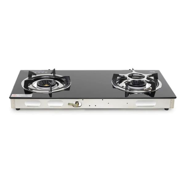 Portable gas stove back view 