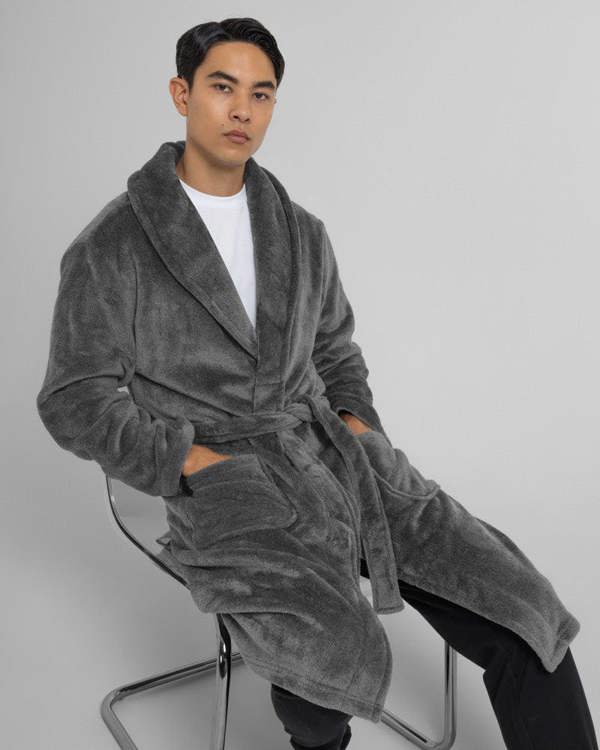 Steel & Jelly Harrow - Supersoft Fleece Dressing Gown