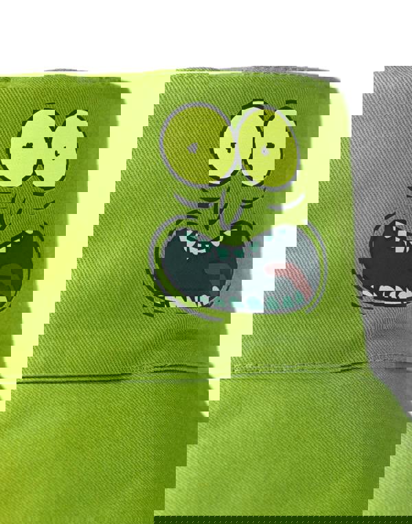 Rick And Morty Unisex Green Reversible Pickle Rick Bucket Hat (One Size)