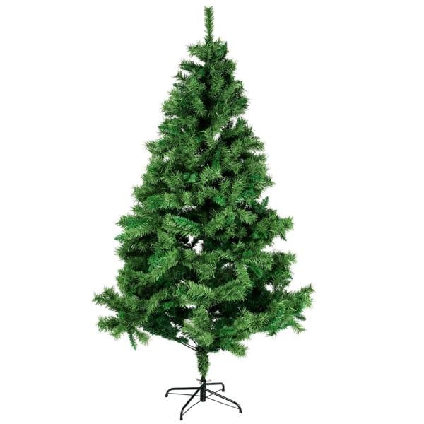 Santaco Christmas Tree 2.1m 797 PVC Tips Metal Base Xmas Decor Indoor Green