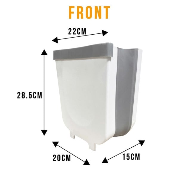 9L Folding Camping  Bin Hanging or Free Standing OLPRO