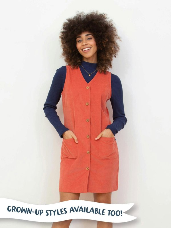 Kite Girls Organic Waterfall Pinafore