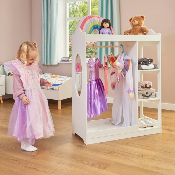 Liberty House Toys Kids Dressing Rail with Mirror