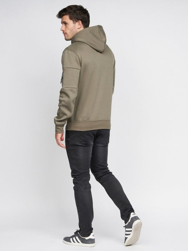 Duck and Cover Supplys Hoodie Forest Green