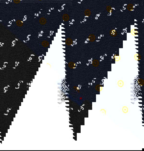 Lambretta Mens Smart Casual Retro All Over Print SKA Polo Shirt