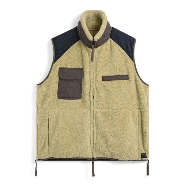 Taion Military Pile Fleece High Neck Vest