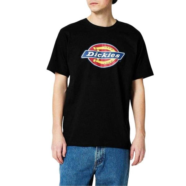 Dickies Mens Icon Cotton T-Shirt - Black - 