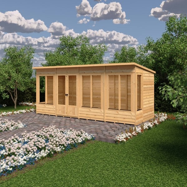 Shire 16x6 Alora Pent Summerhouse