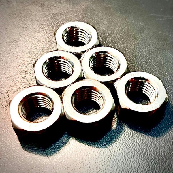 Fixaball Metric Fine Pitch Full Hex Nuts A2 304 Stainless Steel DIN934