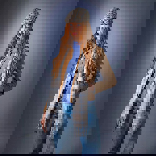 Heritage Traditions Pure Wool Check Scarf