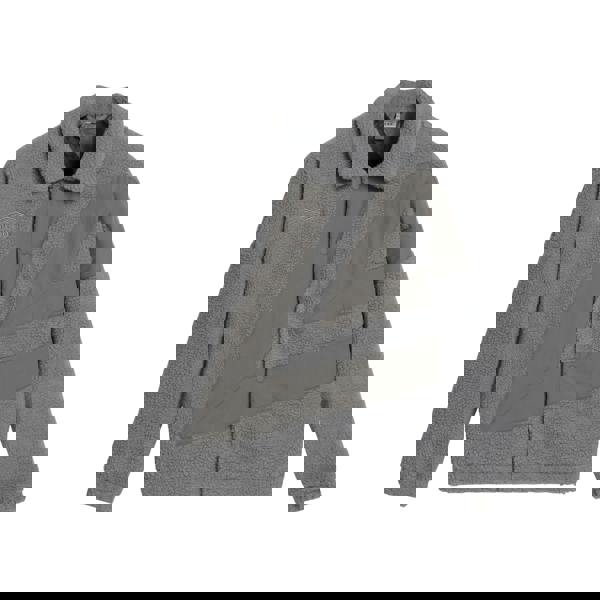 Umbro Mens Fleece Coach Jacket - Harbor Mist/Ultimate Grey