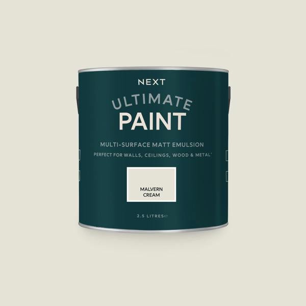 Next Malvern Cream Mixed To Order Ultimate Paint 2.5L