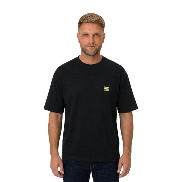 BOSS Te Brutalism Graphic T-Shirt Black