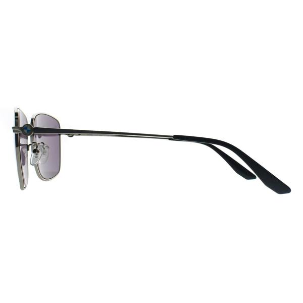 BMW Sunglasses BW0027-H 16X Shiny Palladium Blue Mirror
