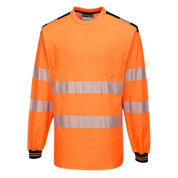 PW3 Hi-Vis Cotton Comfort T-Shirt L/S - Hi-Vis Trousers